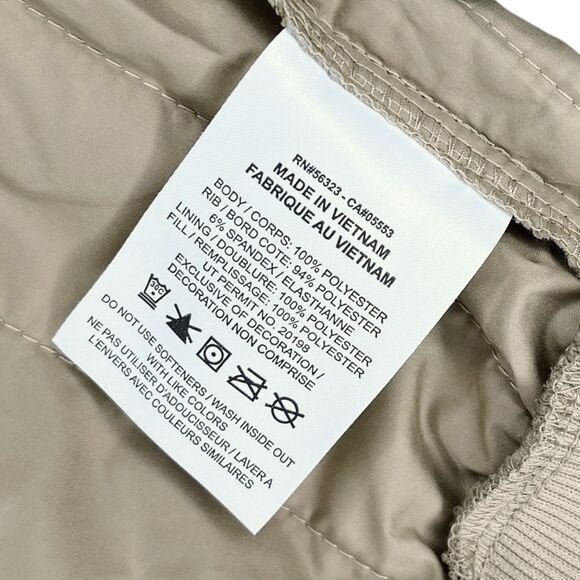 Nike Therma-FIT Tech Pack Winterized Pullover Crew sz M * Neutral Khaki Beige - Picture 7 of 7